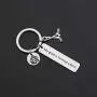 Gzrlyf Hockey Goalie Keychain My Goal is to Stop Yours Hockey Gifts for Goalies Hockey Players