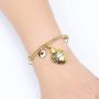 zeqingjw Cremation Jewelry Bracelet for Ashes - Stainless Steel Heart Urn Bangles for Ashes Always in My Heart Memorial Keepsake Jewelry