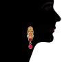 Aheli Necklace Earrings Set Indian Wedding Traditional Ethnic Fashion Jewelry for Women