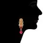 Aheli Necklace Earrings Set Indian Wedding Traditional Ethnic Fashion Jewelry for Women Aheli Necklace Earrings Set Indian Wedding Traditional Ethnic Fashion Jewelry for Women