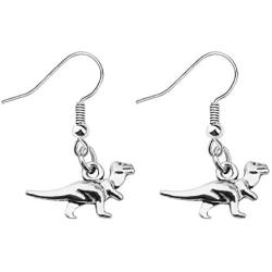 AKTAP Clever Girl Dinosaur Jewelry Jurassic Park Dinosaur Inspired Adjustable Bangle