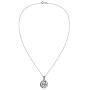 AeraVida Believe Inspirational Message .925 Sterling Silver Necklace