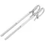 Dazzlingrock Collection 0.25 Carat (ctw) Round White Diamond Ladies Line Dangling Earrings 1/4 CT