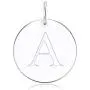 Cerylle 925 Sterling Silver Small Initial 26 Alphabet Charm Pendants for Necklace Bracelet Making, Design Round Disc Engraved Letter Personalized Pendants for Gifts for Women Cerylle 925 Sterling Silver Small Initial 26 Alphabet Charm Pendants for Necklace Bracelet Making, Design Round Disc Engraved Letter Personalized Pendants for Gifts for Women