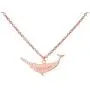 SENFAI Stainless Steel Save Narwhal Bar Necklace Custom Name Jewelry for Girls SENFAI Stainless Steel Save Narwhal Bar Necklace Custom Name Jewelry for Girls