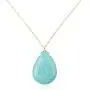 RIAH FASHION Bohemian Natural Stone Geometric Pendant Long Necklace - Boho Rectangle Bar Charm Layering Statement Chain Arrowhead Marble Quartz RIAH FASHION Bohemian Natural Stone Geometric Pendant Long Necklace - Boho Rectangle Bar Charm Layering Statement Chain Arrowhead Marble Quartz