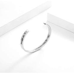 LIUANAN Birthday Gifts for Women Girls Funny Quote Birthday Bracelet 16th 21th 30th 40th 50th 60th 70th 80th Birthday Bangle for Friend Sister Daughter Mom