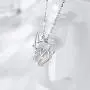 CELESTIA 925 Sterling Silver Memory Elephants Giraffe Angel Necklace, Animals Jewelry for Women Gifts for Her CELESTIA 925 Sterling Silver Memory Elephants Giraffe Angel Necklace, Animals Jewelry for Women Gifts for Her