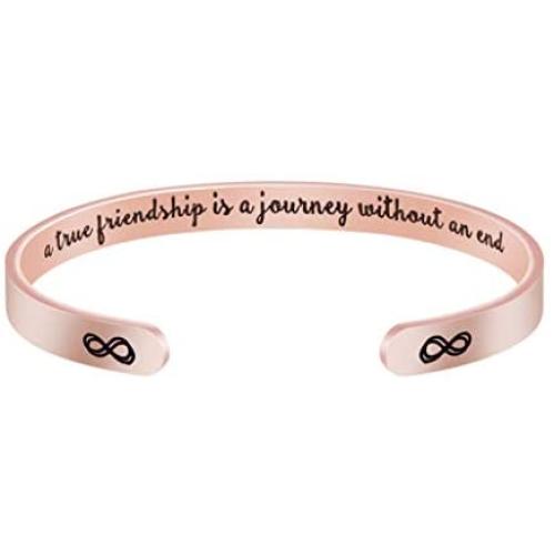 Joycuff Inspirational Bracelet Friendship Gifts for Her Girl Women Daughter Jewelry Best Friend BFF Cuff