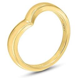 STONIQUE CREATIONS Sterling Silver Chevron Statement Promise Ring Size 5-9