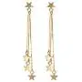 Lucky Star Pendant Tassel Dangle Earrings Fashion Long Shooting Star Drop Earrings Stud for Women Girls Lucky Star Pendant Tassel Dangle Earrings Fashion Long Shooting Star Drop Earrings Stud for Women Girls