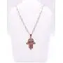 18K Gold Plated Hamsa Hand Pendant Necklace for Women Lucky & Protection Jewelry