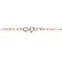 Hoops & Loops Sterling Silver Heart Link Chain Necklace, 16 inches 20 inches 24 inches or 30 Inches
