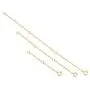 Necklace Extenders Necklace Chains Sterling Silver Bracelet Anklet Extenders Set 2, 3, 4, and 6 Inches in Silver, Gold, and Rose Gold Necklace Extenders Necklace Chains Sterling Silver Bracelet Anklet Extenders Set 2, 3, 4, and 6 Inches in Silver, Gold, and Rose Gold