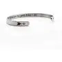Binami Inspirational Cuff Bracelets Motivational Engraved Mantra Quote Cuff Bangle Best Friend Jewelry Gift for Women Mom Her with Hidden Message