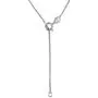 Sterling Silver Shell Slipper Flip Flop Pendant Necklace, 16+2'' Extender
