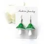 Cute Colorful Mushroom Dangling Earrings Necklace Set Handmade Gummy Mushrooms Necklaces Rainbow Colored 3D Vegetables Jewelry Chains for Women Girls Daughters Cute Colorful Mushroom Dangling Earrings Necklace Set Handmade Gummy Mushrooms Necklaces Rainbow Colored 3D Vegetables Jewelry Chains for Women Girls Daughters