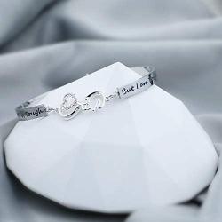 G-Ahora Multiple Sclerosis Bracelet MS is Tough but I am Tougher MS Awareness Survivor Gift Inspirational Jewelry(MS Tough NBR)