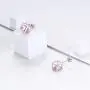 Birthstone Necklace/Earring 925 Sterling Silver Women Cross/3D Cube/Cresent Moon Birth Stone Jewelry Mens Birthday Gift Anniversary Present Birthstone Necklace/Earring 925 Sterling Silver Women Cross/3D Cube/Cresent Moon Birth Stone Jewelry Mens Birthday Gift Anniversary Present