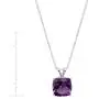 Cushion-Cut Birthstone Pendant Necklace in 14K Gold Cushion-Cut Birthstone Pendant Necklace in 14K Gold