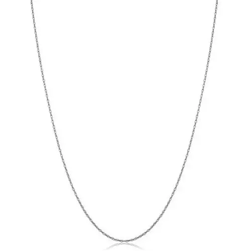 KoolJewelry Real 10k White Gold Delicate Lightweight 0.7 mm Thin Rope Chain Necklace for Women (14, 16, 18, 20, 24 or 30 inch) KoolJewelry Real 10k White Gold Delicate Lightweight 0.7 mm Thin Rope Chain Necklace for Women (14, 16, 18, 20, 24 or 30 inch)