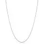 KoolJewelry Real 10k White Gold Delicate Lightweight 0.7 mm Thin Rope Chain Necklace for Women (14, 16, 18, 20, 24 or 30 inch) KoolJewelry Real 10k White Gold Delicate Lightweight 0.7 mm Thin Rope Chain Necklace for Women (14, 16, 18, 20, 24 or 30 inch)