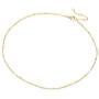 michooyel Layered Gold Necklace Moon Hammered Bar Infinity Disc Pendant Necklace Minimal Simple Dainty Jewelry for Women Girls