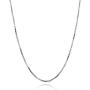 FashionJunkie4Life Extra Long Sterling Silver 1.2mm Box Chain Link Necklace - 26'', 32'', 34'', 38''