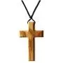 Simple Natural Olive Wood Cross Pendant Necklace for Men Women Children Kids Boy Girl Gift Necklace Wooden Car Rearview Mirror Pendant Simple Natural Olive Wood Cross Pendant Necklace for Men Women Children Kids Boy Girl Gift Necklace Wooden Car Rearview Mirror Pendant