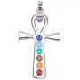 PH PandaHall 1 Pack 7 Chakras Natural Quartz Gemstones Beads Pendant Charms Point Chakra Reiki - Ankh Cross Style PH PandaHall 1 Pack 7 Chakras Natural Quartz Gemstones Beads Pendant Charms Point Chakra Reiki - Ankh Cross Style