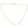 1.5MM Thin Fine Rose White Yellow 14K Real Gold Cuban Curb Chain Necklace For Women Made In Italy 14 16 18 20 24 Inch 1.5MM Thin Fine Rose White Yellow 14K Real Gold Cuban Curb Chain Necklace For Women Made In Italy 14 16 18 20 24 Inch