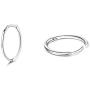 Small Silver Hoop Earrings - 3 Pairs Cartilage Earring Hoop Set| Hypoallergenic 925 Sterling Silver Hoop Earrings for Women Men Girls Boys Tragus Lips Nose Rings 8/10/12mm