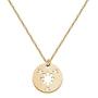 WUSUANED Philippines Sun and Stars Gold Necklace Philippine Pride Jewelry Gift