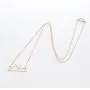 Minimalist Snowy Mountain Necklace Hiking Mountain Peak Pendants Necklaces Jewelry Climbing Nature Outdoor Lovers Gifts