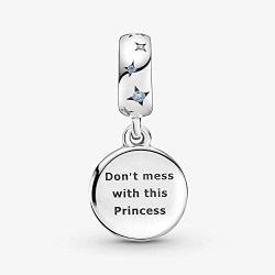 Annmors Star War, The Child,Yoda Charm Black Enamel Charm fits Pandora Charms Bracelets for Woman-925 Sterling Silver Dangle Pendant Bead,Girl Jewelry Beads Gifts for Women Bracelet&Necklace