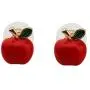CENWA Tiny Red Apple Earrings Teacher Appreciation Gift Teacher Jewelry Teacher Gift Teachers Day Gift Teacher Retirement Gift
