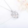 LGSY Phoenix Cage Pendants for Pearl Jewelry Making Sterling Silver, Design Pearl Cage Pendants for Adorable Gift