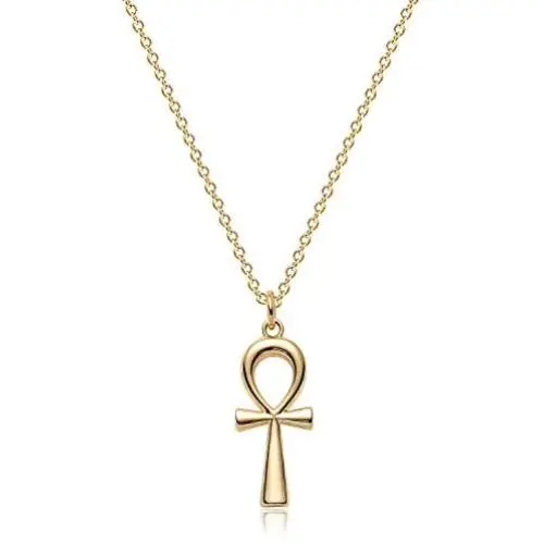 Mevecco Coptic Ankh Cross Necklace Women Men 18K Gold Plated Key to Life Ankh Cross Charm Pendant Necklace Religious Ancient Egyptian Symbol of Protection Faith Cross Pendant Gift for Her Mevecco Coptic Ankh Cross Necklace Women Men 18K Gold Plated Key to Life Ankh Cross Charm Pendant Necklace Religious Ancient Egyptian Symbol of Protection Faith Cross Pendant Gift for Her