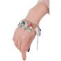BluMou My Hero Academia Bracelet for Women Girls Deku MHA Charm Bracelet Anime Manga Cartoon Cosplay Props Jewelry Gifts