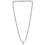 Efulgenz Indian Bollywood Ethnic Traditional Gold Plated CZ Mangalsutra Pendant Necklace Set Jewelry for Women
