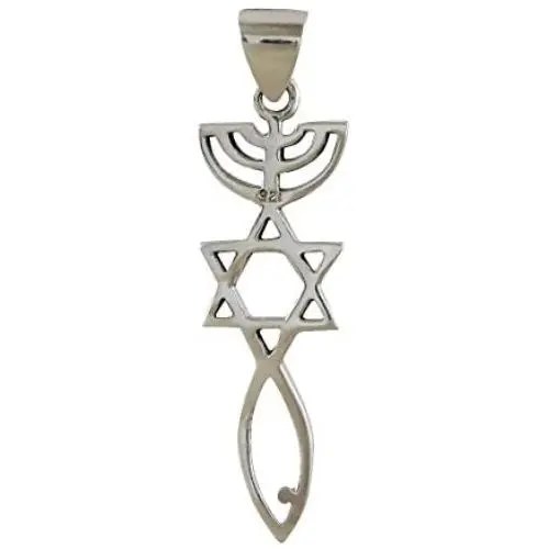 AJDesign Real 925 Sterling Silver Pendant Charm with Religious Token AJDesign Real 925 Sterling Silver Pendant Charm with Religious Token
