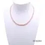 JYX Pearl Necklace Set AA+ Quality 4-5mm Lavender Freshwater Pearl Necklace Bracelet and Earrings Set for Girl Women JYX Pearl Necklace Set AA+ Quality 4-5mm Lavender Freshwater Pearl Necklace Bracelet and Earrings Set for Girl Women