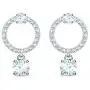 SWAROVSKI Womens Attract Crystal Jewelry Collection, Rhodium Finish SWAROVSKI Womens Attract Crystal Jewelry Collection, Rhodium Finish