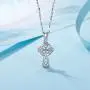 INFUSEU Sterling Silver Celtic Knot Pendant Necklaces for Women Girls Irish Jewelry Cross Tree of Life Trinity Eternity Love, 18 Inch Chain INFUSEU Sterling Silver Celtic Knot Pendant Necklaces for Women Girls Irish Jewelry Cross Tree of Life Trinity Eternity Love, 18 Inch Chain