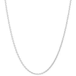 10K Yellow Gold 0.8MM Diamond Cut Cable Link Chain Necklace -Made in Italy-Choose your Size & Color