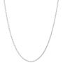 10K Yellow Gold 0.8MM Diamond Cut Cable Link Chain Necklace -Made in Italy-Choose your Size & Color