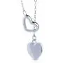 Heart Necklace, Dainty Necklace For Women, Heart Shaped Necklace For Girls, Rhodium Pendant Necklace For Women Heart Necklace, Dainty Necklace For Women, Heart Shaped Necklace For Girls, Rhodium Pendant Necklace For Women