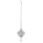 Aheli Matte Finish Traditional Indian Necklace Earrings Maang Tikka Set Wedding Party Bollywood Fashion Jewelry for Women