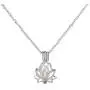 N-A Luminous Glowing in The Dark Moon Lotus Flower Shaped Pendant Necklace for Women Yoga Prayer Buddhism Jewelry N-A Luminous Glowing in The Dark Moon Lotus Flower Shaped Pendant Necklace for Women Yoga Prayer Buddhism Jewelry