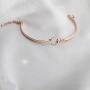 ENSIANTH You Make A Difference Bracelet Appreciation Gift for Social Worker Volunteer Teachers Nurse Doctor Inspirational Gift